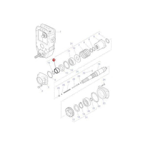 Sleeve Range Box - 3771523M3 - Massey Tractor Parts