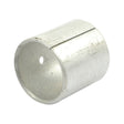 The Sparex Small End Bush (Sparex Part No. S.57548) is a metallic cylindrical sleeve with an inner diameter of 31.35mm, compatible with Case IH engine models, featuring a slit running along its side and a small hole near the edge.