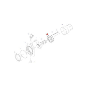 Fendt Spacer Ring - 926150220080 | OEM | Fendt parts | Tractor PTO-Fendt-