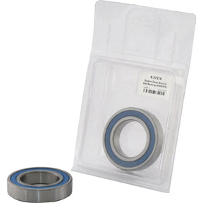 A sealed Sparex Deep Groove Ball Bearing (60082RS) - S.27216 is partly visible inside a clear plastic package, with another Sparex 60082RS Bearing placed outside the packaging.