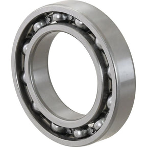 The Sparex Deep Groove Ball Bearing (6011) - S.40805 is a high-quality component featuring an inner and outer ring, visible ball bearings in between, and a deep groove design, making it compatible with Massey Ferguson machinery.