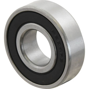 A close-up image of a Sparex Deep Groove Ball Bearing (62042RSC3) - S.27407, featuring metal outer and inner rings along with a black seal. The product code is partially visible.