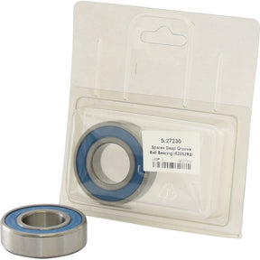 A packaged Sparex Deep Groove Ball Bearing (62052RS) - S.27230 with an additional 2RS sealed metric bearing alongside it on a white background.