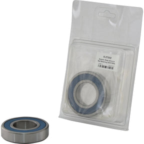 A packaged, sealed Sparex Deep Groove Ball Bearing (62072RS) - S.27232, labeled with its product details, is placed next to an identical unpackaged bearing. The label mentions "62072RS" and "Sparex.