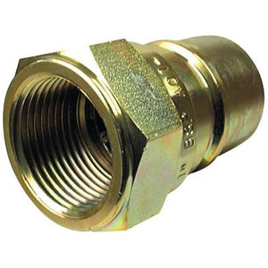 Quick Release Hydraulic Coupling Male 1/2" Body x 1/2" BSP Female Thread - S.3062 - Farming Parts