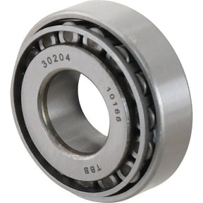 A close-up of a Sparex Taper Roller Bearing (30204) - S.18212 with visible part numbers "30204" and "10166" imprinted on it.