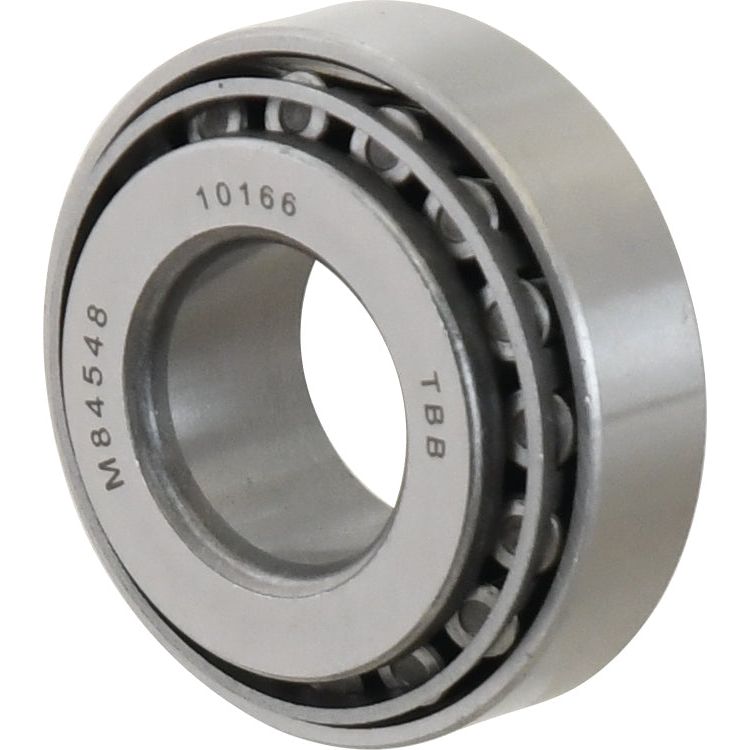 A single Sparex tapered roller bearing, model number S.18509, engraved with "M84548," "10166," and "TBB" on its metal surface, compatible with Case IH / International Harvester equipment.