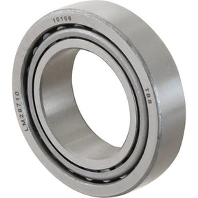 A cylindrical metal taper roller bearing with visible part numbers "LM29749/29710" and "10168 TBB," perfect for those needing reliable Sparex bearings.