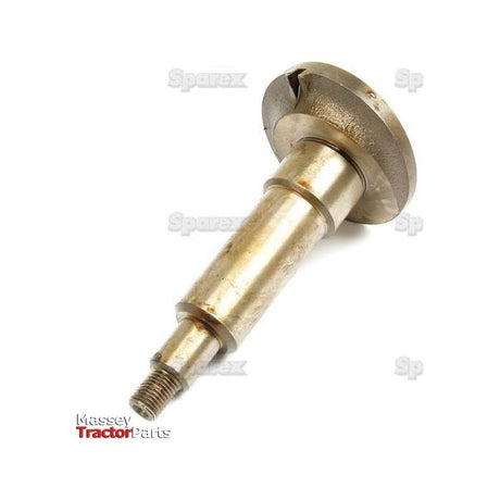 A metallic spare part with a threaded end and a wider disc-like section, likely for a tractor or similar machinery, labeled with "Sparex" in the bottom left corner. The Hydraulic Pump Shaft, Sparex Part No.S.65429, is compatible with Ford New Holland models for versatile use.