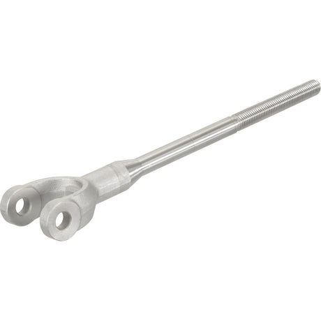 The Sparex Levelling Box Yoke, product number S.11316, is a 3/4 UNC threaded rod with a double eye end and precise thread length.