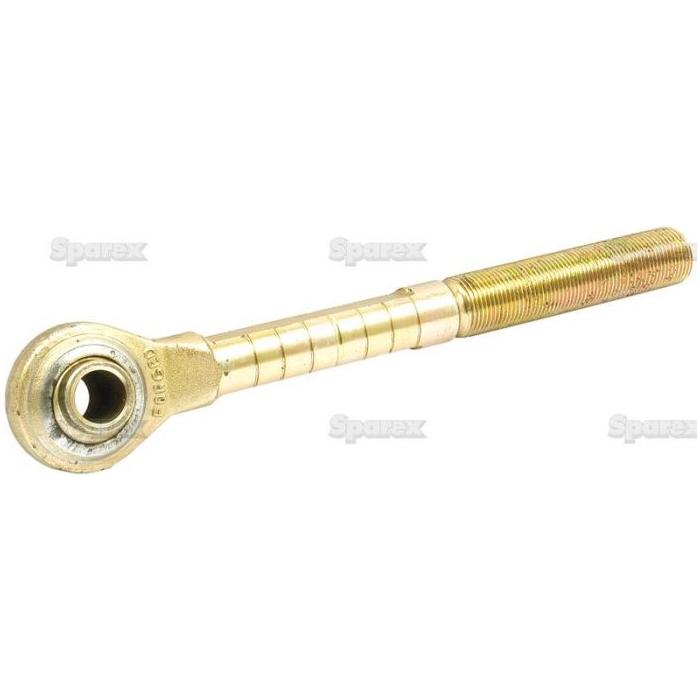 The Top Link Ball End - 1 1/16'' UNF - Cat.2 (Sparex Part No.S.443) from Sparex is a metallic rod with a threaded end and a spherical bearing joint, featuring a precise ball bore.
