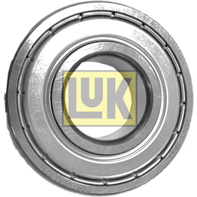 A metal spigot bearing, part number S.156493 from the Sparex brand, featuring the LUK logo in yellow and black at the center and designed for Case IH compatible systems.