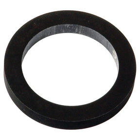 The Sparex Spindle Seal (Sparex Part No. S.65141) is a circular black rubber washer with a central hole, ideal for use as a metric spindle seal.