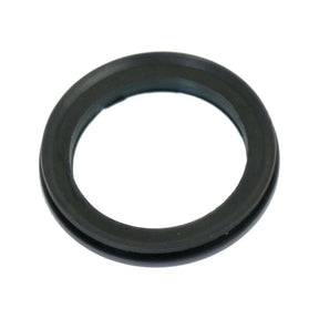 A black rubber O-ring with a circular shape and smooth surface, perfect as a Spindle Seal for Ford/New Holland machinery. This product is the Sparex Spindle Seal, Part No. S.65142.