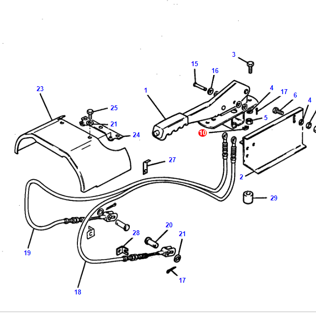 Split Clips - 1696650M1 - Massey Tractor Parts