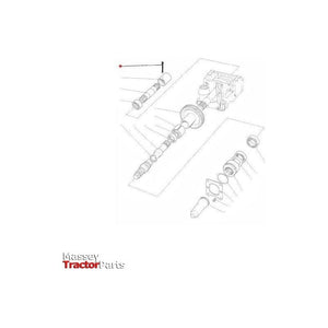 Massey Ferguson Split Pin PTO Drive - 354415X1 | OEM | Massey Ferguson parts | Axles & Power Transmission-Massey Ferguson-