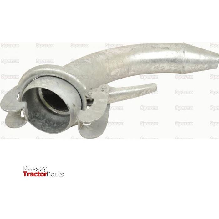 Spreader Cone 90Â° - Male 6'' (159mm) (Galvanised) - S.59446 - Farming Parts