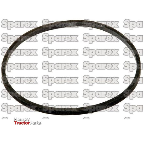 A circular rubber belt against a backdrop adorned with repetitive "Sparex" text and a small "Master Tractor Parts" logo in the bottom left corner. Also featured is the Sparex Square Section Seal, 39.51 x 41.81 x 1.84mm (Sparex Part No.S.4437), compatible with Ford / New Holland models.

