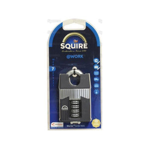 Squire 45CS COMBI Warrior Combination Padlock, Body width: 45mm (Security rating: 7)
 - S.129879 - Farming Parts