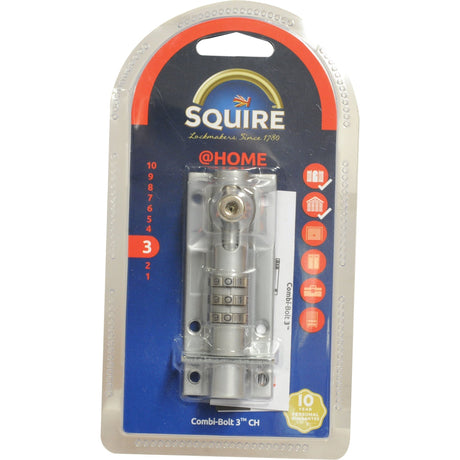 Squire Combi-Bolt 3 - Silver Finish (Security rating: 3)
 - S.129910 - Farming Parts