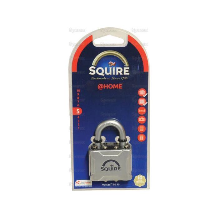 Squire P4 40 Vulcan Padlock, Body width: 44mm (Security rating: 5)
 - S.129904 - Farming Parts