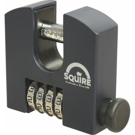 Squire Recodable Stronghold Padlock - Brass, Body width: 65mm (Security rating: 6)
 - S.28868 - Farming Parts