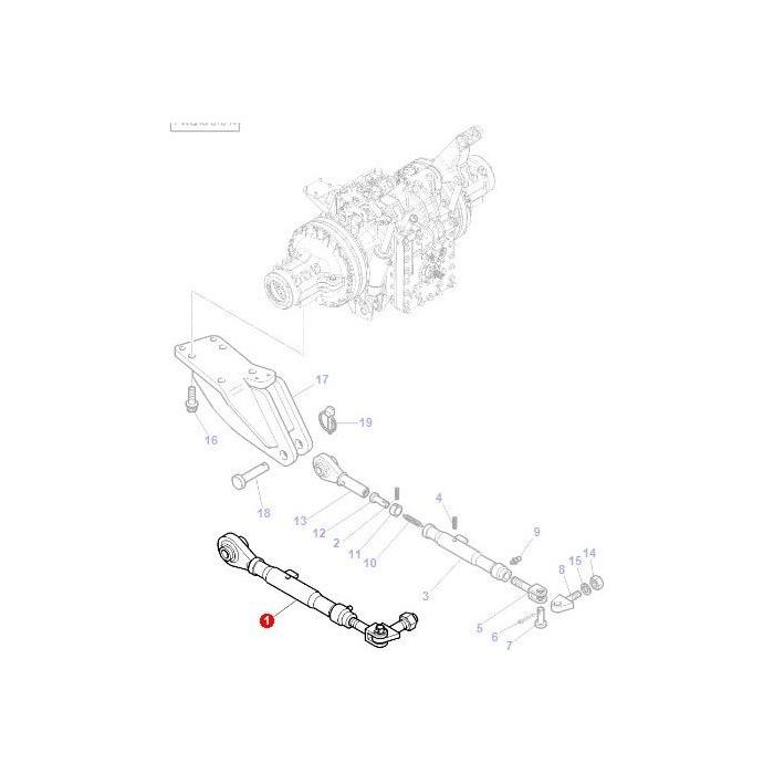 Stabiliser - 4271572M91 - Massey Tractor Parts