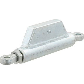 A metal Stabiliser Turnbuckle Assembly by Sparex, with two cylindrical ends and a raised central section, featuring a UNC thread type and a thread length of 79mm; it has a minimum length of 191mm and a maximum length of 330mm, ideal for industrial purposes.