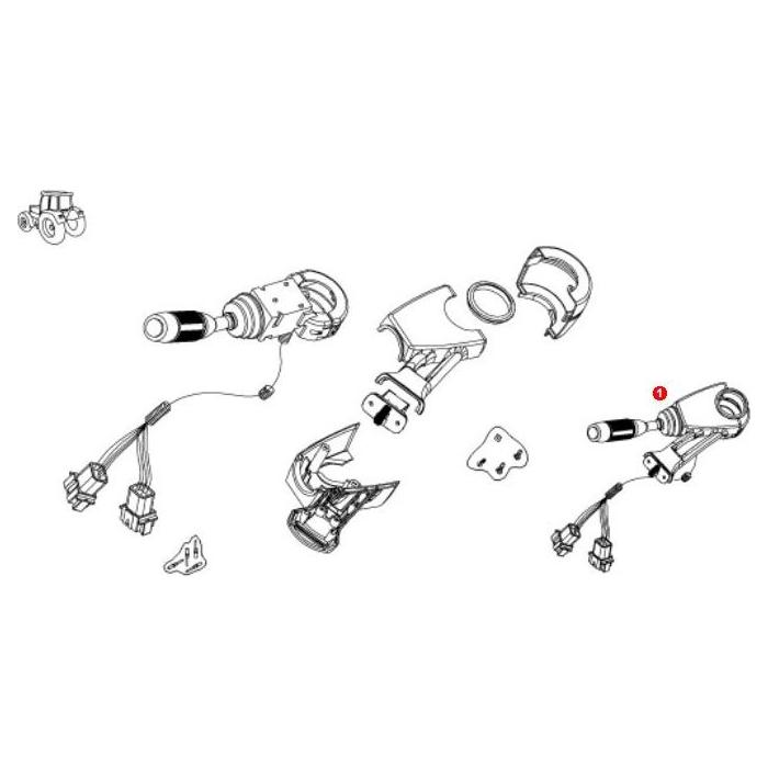 Stalk Switch - G931901020032 - Massey Tractor Parts