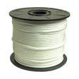 A large roll of Ø3mm white Starter Cord, 100 meters in length, designed as a sturdy starter cord, from Sparex (Part No. S.12834), wound neatly around a black plastic reel.