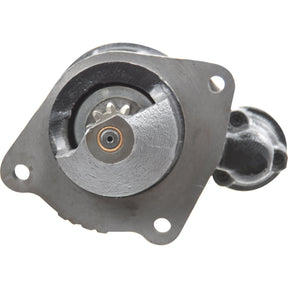 A close-up of a metal mechanical component, featuring a gear and circular openings, likely part of a 12V, 3.1Kw Starter Motor branded by Sparex (Sparex Part No.S.361191).