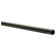 A straight, black Steel Hydraulic Pipe (10L) 10mm x 1.5mm, (Galvanised), 3m | Sparex Part No.S.31202, from the brand Sparex, photographed against a plain white background.