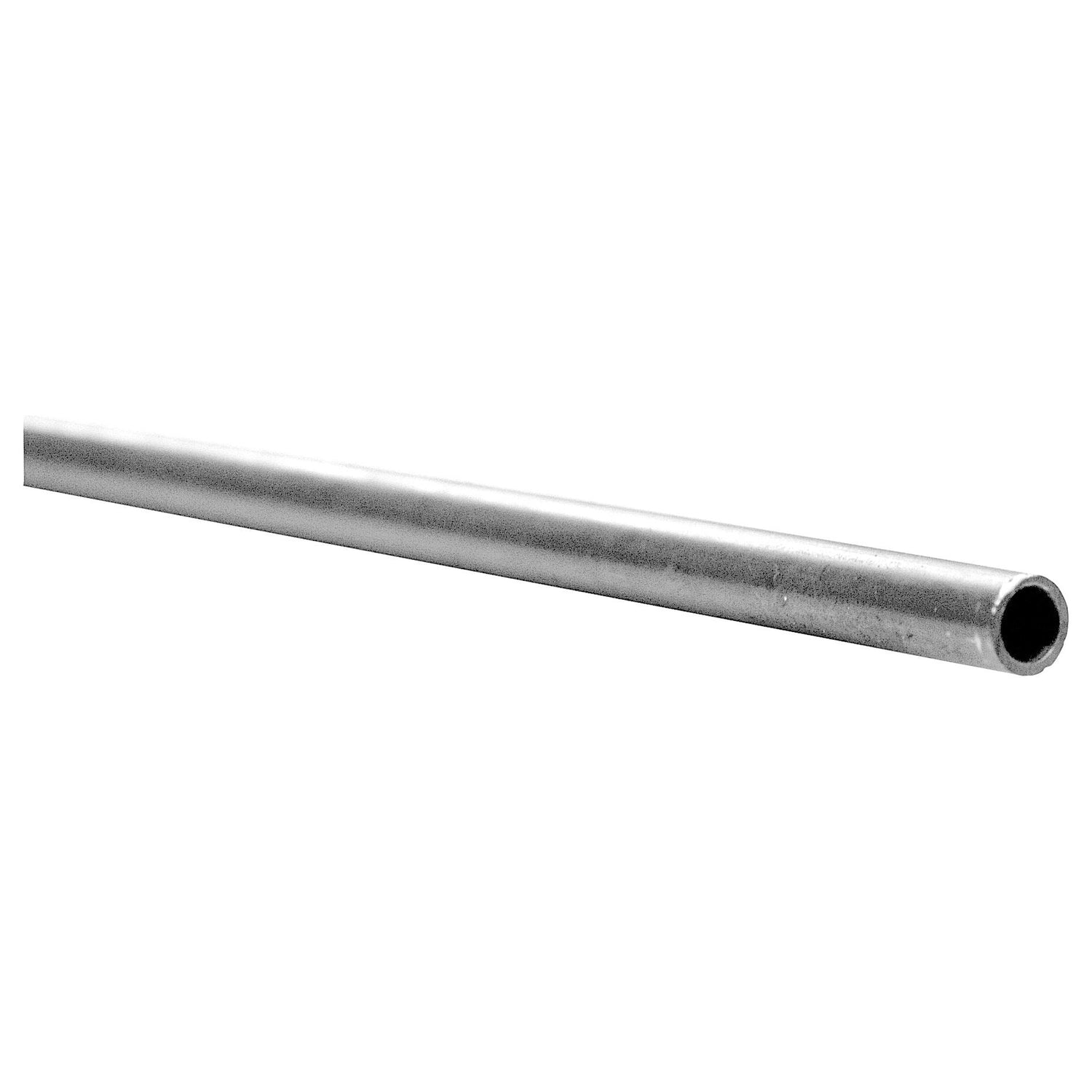 A Sparex Steel Hydraulic Pipe (18L) with dimensions of 18mm x 2mm, featuring a galvanized finish and hollow interior, is displayed against a white background. The pipe measures 3 meters in length and is identified by Sparex Part No. S.31205.