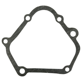 A Sparex Steering Box Gasket (Part No. S.3719) with an irregular, triangular shape featuring multiple holes for mounting or sealing purposes, suitable for Massey Ferguson machinery.