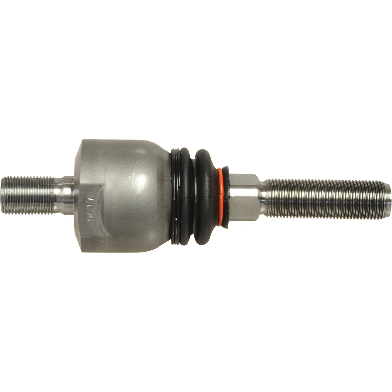 The Sparex Steering Joint (S.41705) is a metal automotive tie rod end with threaded ends and a rubber boot, measuring 180mm in length. Its M18 x 1.5 (RH) threads ensure a precise fit, providing reliable performance and making it readily available from the Sparex brand.