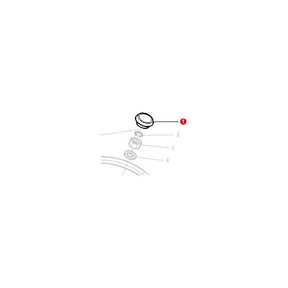 Steering Wheel Cap - 3618970M91 - Massey Tractor Parts