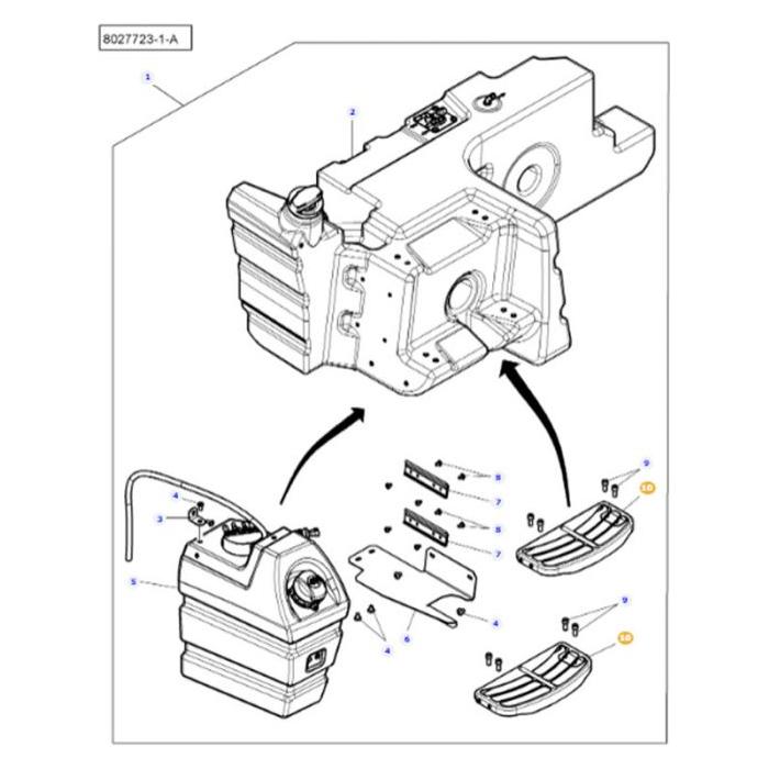 Step - 4356423M91 - Massey Tractor Parts