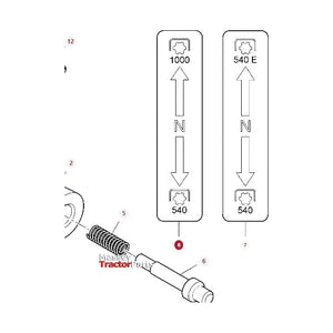 Massey Ferguson - Sticker - ACW068045A - Farming Parts