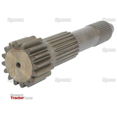 A metallic Sun Gear (Sparex Part No. S.66288) with multiple teeth and a hollow cylindrical end, designed for transmission, set against a plain white background, with the Massey Tractor Parts logo visible in the bottom left corner.