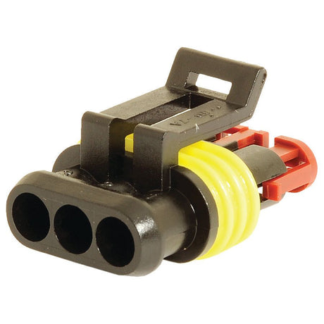 Superseal Block Connector - 3 Way - Male
 - S.792366 - Massey Tractor Parts