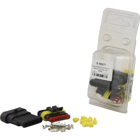 Superseal Block Connector-5 Way Kit (1pc male / 1pc female) Agripak
 - S.792377 - Massey Tractor Parts