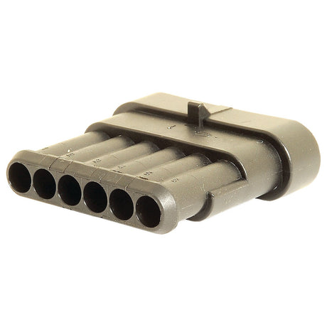 Superseal Block Connector - 6 Way - Female
 - S.792371 - Massey Tractor Parts