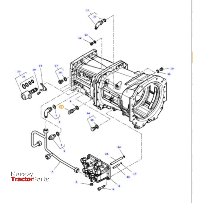 Massey Ferguson Switch -3796579M1 | OEM | Massey Ferguson parts | Transmission Housing Parts-Massey Ferguson-Axles & Power Train,Farming Parts,Levers & Selectors,Tractor Parts,Transmission