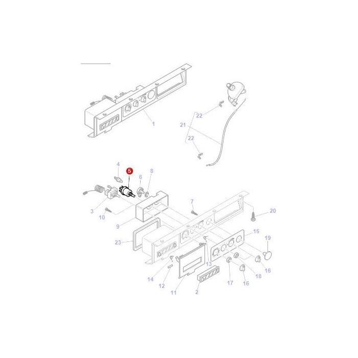 Switch Heater Control - 3310871M1 - Massey Tractor Parts