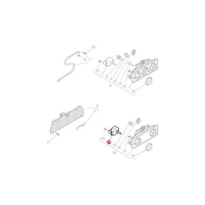 Switch Heater Control - 3907283M1 - Massey Tractor Parts