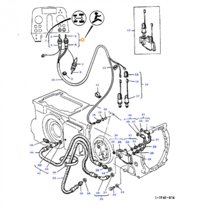 Switch Indirect - 3380337M91 - Massey Tractor Parts
