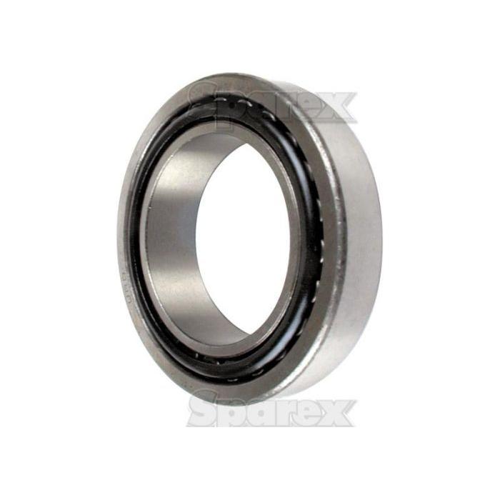 The Sparex Taper Roller Bearing (30203) - S.18211 from the brand Sparex is displayed on a plain white background, showcasing its inner and outer metal rings.