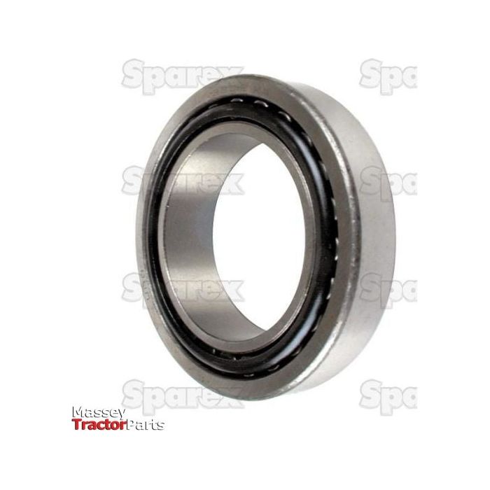 A Sparex Taper Roller Bearing (30306) - S.18231 with an outer silver surface and internal black lining. The image features the "Sparex" and "Massey Tractor Parts" logos in the background and at the bottom left corner, with a reference number of 30306.