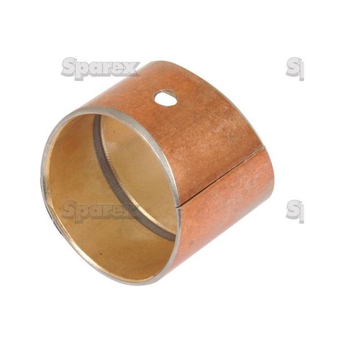 A Sparex Tapered Small End Bush (Part No. S.65173) with an internal diameter of 41.08mm, designed to fit Ford / New Holland engine models, featuring a bronze cylindrical shape with a small hole and a split seam.