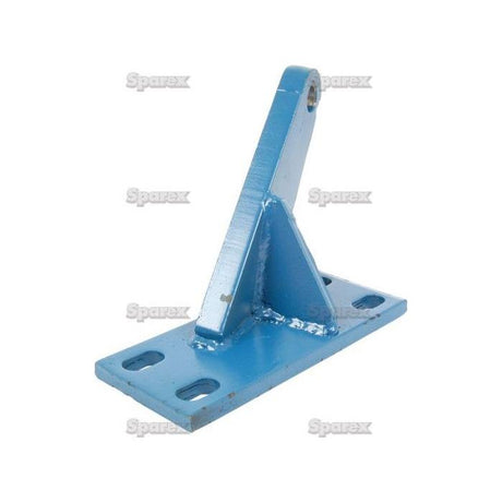 A blue metal Stabiliser Bracket (Sparex Part No.S.66473) features a slanted support and multiple mounting holes, compatible with Ford New Holland and branded with "Sparex.